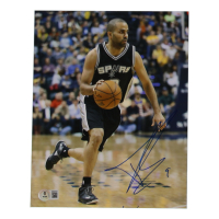 Tony Parker Signed Spurs 8x10 Photo (Beckett) at PristineAuction.com