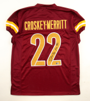 Jacory Croskey-Merritt Signed Jersey (Beckett) at PristineAuction.com