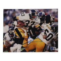 Merril Hoge Signed Steelers 8x10 Photo (Beckett) at PristineAuction.com