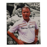 Barry Switzer Signed Oklahoma Sooners 8x10 Photo (Beckett) at PristineAuction.com
