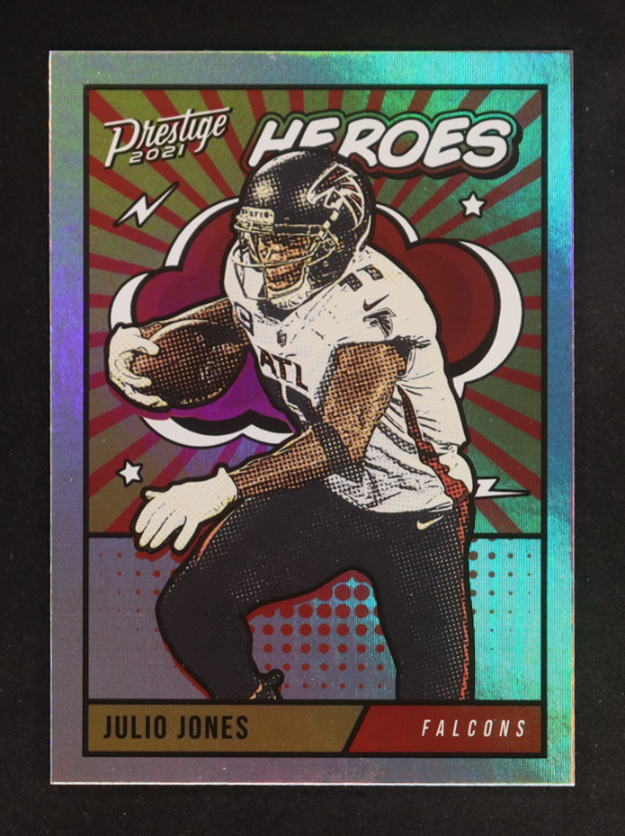 Julio Jones 2021 Prestige Heroes #14 at PristineAuction.com Julio Jones 2021 Prestige Heroes #14 at PristineAuction.com