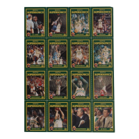 1990 Smokey Bear Supersonics Uncut Sheet of (16) Cards at PristineAuction.com