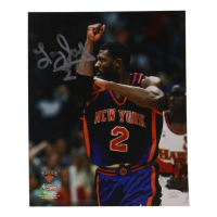 Larry Johnson Signed Knicks 8x10 Photo (JSA) at PristineAuction.com