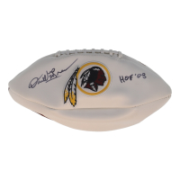 Darrell Green Signed Redskins Logo Football Inscribed "HOF '08" (Beckett) at PristineAuction.com