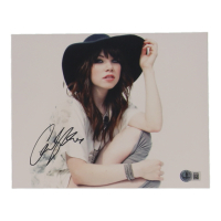 Carly Rae Jepsen Signed 8x10 Photo (Beckett) at PristineAuction.com