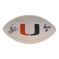 Vinny Testaverde Signed Miami Hurricanes Logo Football Inscribed "Heisman 86" (Beckett) at PristineAuction.com