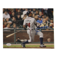 Julio Franco Signed Braves 8x10 Photo (JSA) at PristineAuction.com