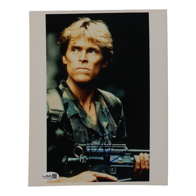 Willem Dafoe Signed "Clear and Present Danger" 8x10 Photo (JSA) at PristineAuction.com Willem Dafoe Signed "Clear and Present Danger" 8x10 Photo (JSA) at PristineAuction.com