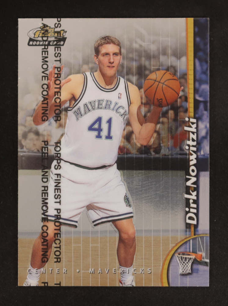 Dirk Nowitzki 1998-99 Finest #234 RC With Coating