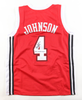Larry Johnson Signed Jersey Inscribed "1990 NCAA Champs" (JSA) at PristineAuction.com