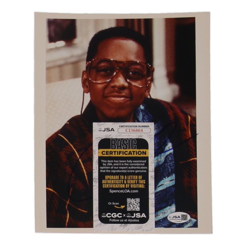 Jaleel White Signed "Family Matters" 8x10 Photo (JSA) at PristineAuction.com Jaleel White Signed "Family Matters" 8x10 Photo (JSA) at PristineAuction.com