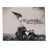 Hershel W. Williams Signed 8x10 Photo Inscribed "Medal of Honor" (Beckett) at PristineAuction.com