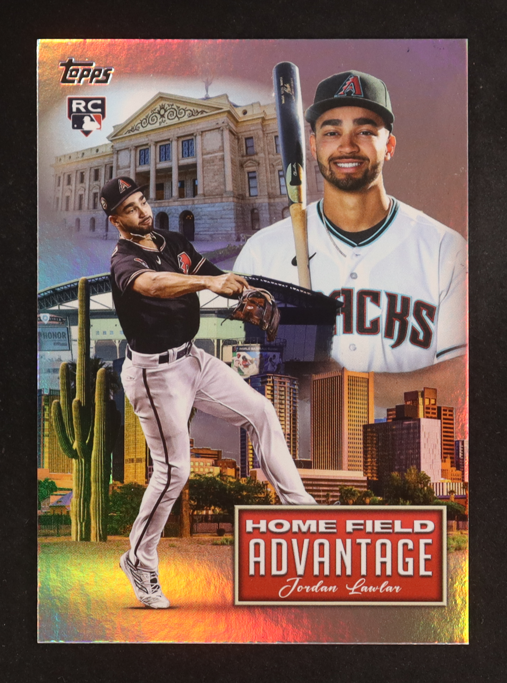 Jordan Lawlar 2024 Topps Home Field Advantage #HFA14 RC at PristineAuction.com Jordan Lawlar 2024 Topps Home Field Advantage #HFA14 RC at PristineAuction.com