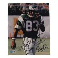 Vince Papale Signed Eagles 8x10 Photo Inscribed "Eagles" & "Win Your Dream Eagles" (Beckett) at PristineAuction.com