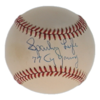 Sparky Lyle Signed OAL Baseball Inscribed "77 Cy Young" (JSA) at PristineAuction.com