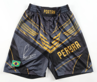 Alex Pereira Signed "Poatan" Custom Fight Shorts (Beckett) at PristineAuction.com