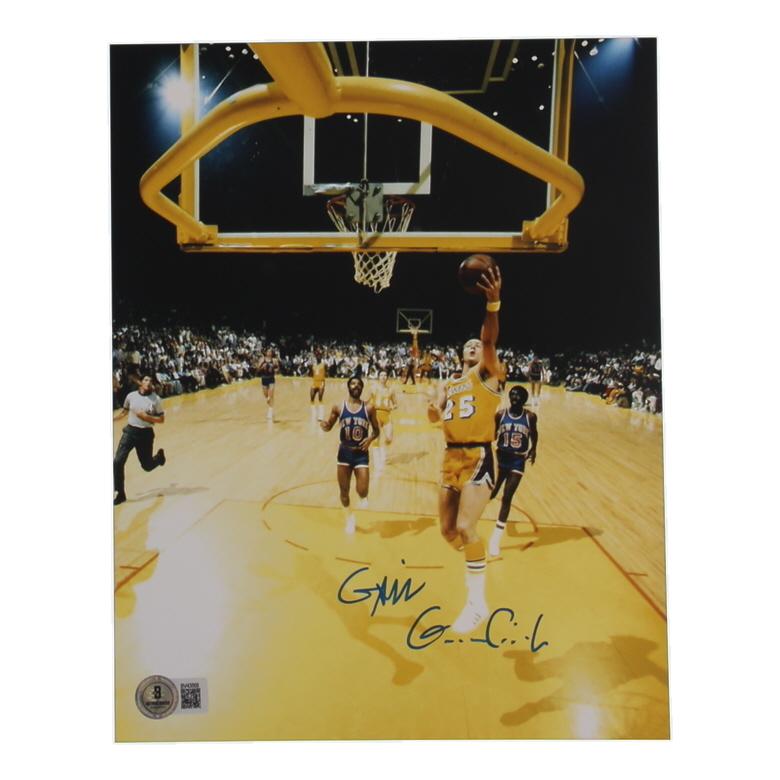 Gail Goodrich Signed Lakers 8x10 Photo (Beckett) at PristineAuction.com Gail Goodrich Signed Lakers 8x10 Photo (Beckett) at PristineAuction.com