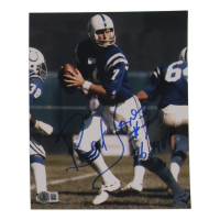 Bert Jones Signed Colts 8x10 Photo Inscribed "76 MVP" (Beckett) at PristineAuction.com