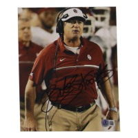 Bob Stoops Signed Oklahoma Sooners 8x10 Photo (Beckett) at PristineAuction.com