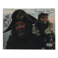 Geoffrey Rush Signed "Pirates of the Caribbean: Dead Man's Chest" 8x10 Photo Inscribed "Thank you!" (Beckett) at PristineAuction.com