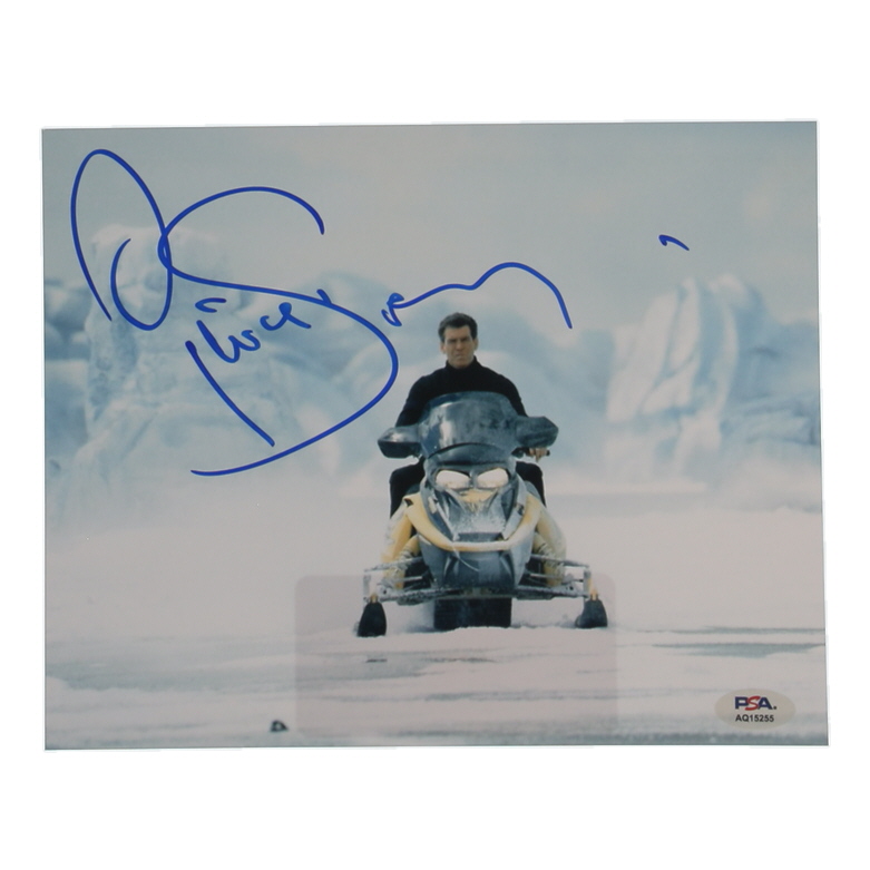Pierce Brosnan Signed "Die Another Day" 8x10 Photo (PSA) at PristineAuction.com Pierce Brosnan Signed "Die Another Day" 8x10 Photo (PSA) at PristineAuction.com