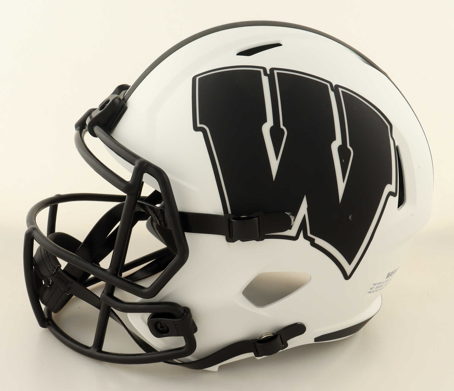 Corey Clement Signed Wisconsin Badgers Full-Size Lunar Eclipse Alternate Speed Helmet (Beckett) at PristineAuction.com Corey Clement Signed Wisconsin Badgers Full-Size Lunar Eclipse Alternate Speed Helmet (Beckett) at PristineAuction.com