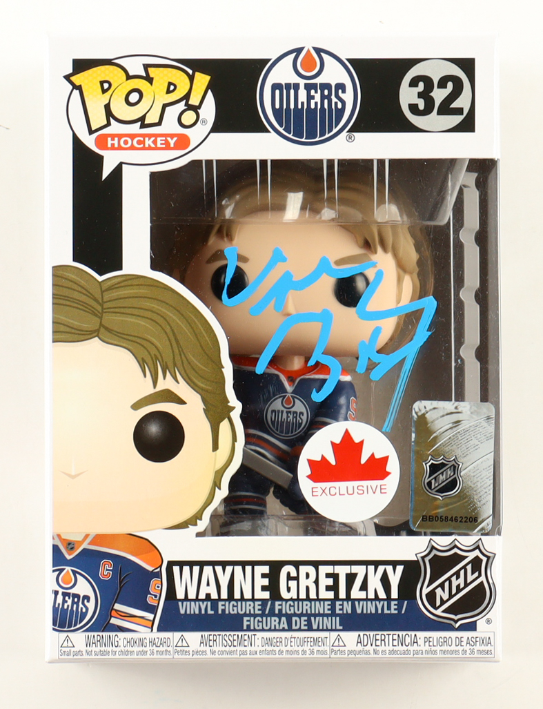 Wayne Gretzky Signed Oilers #32 Funko Pop! Vinyl Figure (Beckett) at PristineAuction.com Wayne Gretzky Signed Oilers #32 Funko Pop! Vinyl Figure (Beckett) at PristineAuction.com