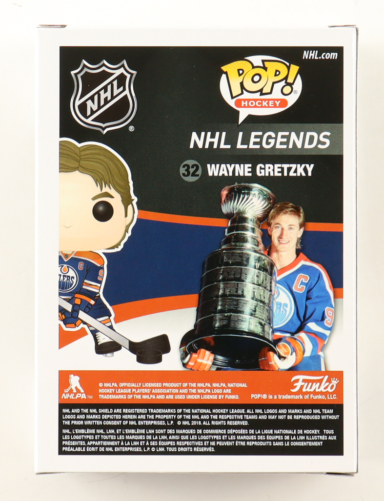 Wayne Gretzky Signed Oilers #32 Funko Pop! Vinyl Figure (Beckett) at PristineAuction.com Wayne Gretzky Signed Oilers #32 Funko Pop! Vinyl Figure (Beckett) at PristineAuction.com