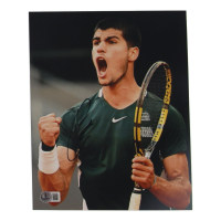 Carlos Alcaraz Signed 8x10 Photo (Beckett) at PristineAuction.com