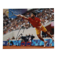 Carlos Alcaraz Signed 8x10 Photo (Beckett) at PristineAuction.com