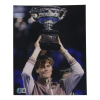 Jannik Sinner Signed 8x10 Photo (Beckett) at PristineAuction.com