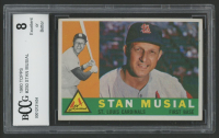 Stan Musial 1960 Topps #250 (BCCG 8) at PristineAuction.com