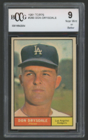 Don Drysdale 1961 Topps #260 (BCCG 9) at PristineAuction.com