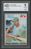 Reggie Jackson 1970 Topps #140 (BCCG 8) at PristineAuction.com
