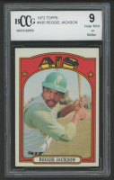 Reggie Jackson 1972 Topps #435 (BCCG 9) at PristineAuction.com