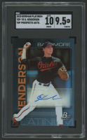 Gunnar Henderson 2020 Bowman Platinum Top Prospects Autograph #TOP70 RC (SGC 9.5 | Auto 10) at PristineAuction.com