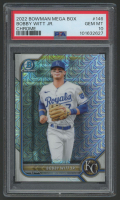 Bobby Witt Jr. 2022 Bowman Mega Box Chrome #BCP146 RC (PSA 10) at PristineAuction.com