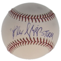 Alexandra Shipp Signed OML Baseball Inscribed "Storm" (JSA) at PristineAuction.com