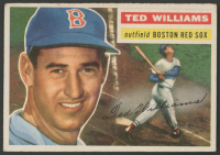 Ted Williams 1956 Topps #5 at PristineAuction.com