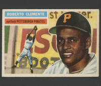 Roberto Clemente 1956 Topps #33 at PristineAuction.com