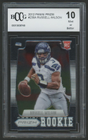 Russell Wilson 2012 Panini Prizm Towel Down #230 (BCCG 10) at PristineAuction.com