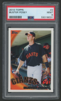 Buster Posey 2010 Topps #2 (PSA 9) at PristineAuction.com