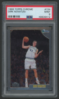 Dirk Nowitzki 1998-99 Topps Chrome #154 RC (PSA 9) at PristineAuction.com