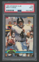 Brett Favre 1991 Stadium Club #94 (PSA 9) at PristineAuction.com