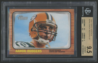Aaron Rodgers 2005 Topps Heritage #344A SP RC (BGS 9.5) at PristineAuction.com