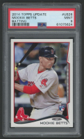 Mookie Betts 2014 Topps Update #US26A RC (PSA 9) at PristineAuction.com