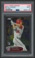 Bryce Harper 2012 Topps Chrome Hitting #196 (PSA 9) at PristineAuction.com