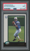 Peyton Manning 1998 Bowman #1 RC (PSA 9) at PristineAuction.com