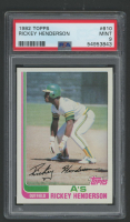 Rickey Henderson 1982 Topps #610 (PSA 9) at PristineAuction.com