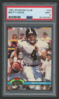Brett Favre 1991 Stadium Club #94 (PSA 9) at PristineAuction.com